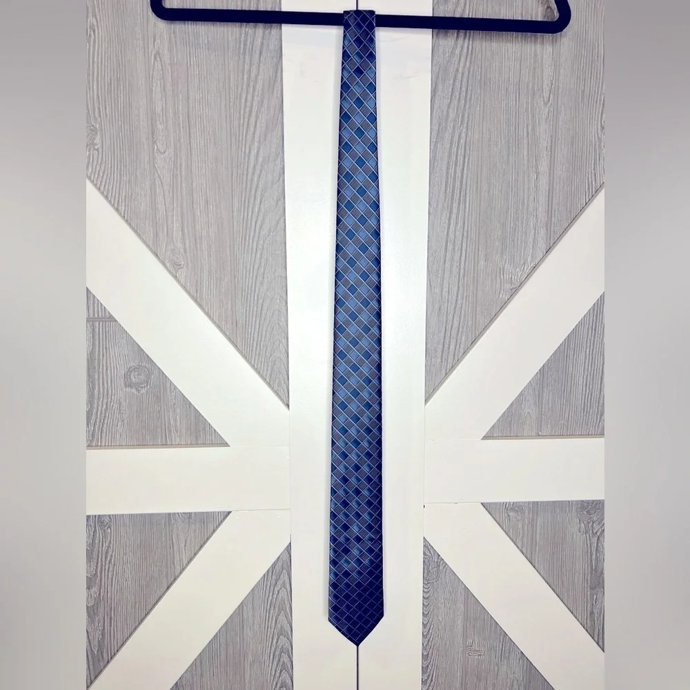 E1.10 Van Heusen Tie Blue/Gray